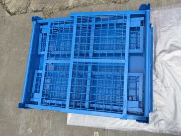 Heavy Duty Wire Mesh Storage Containers Stackable Space Saving