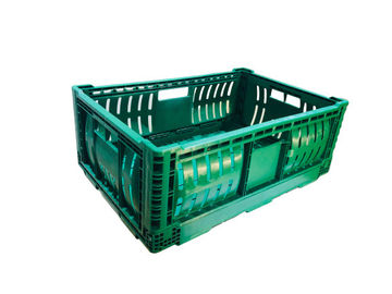 Stacking Custom Plastic Storage Crate Folding Vegetable Storage Basket